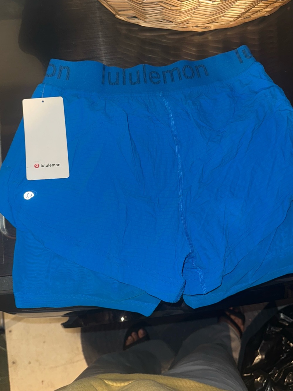 lululemon Athletic Shorts — Vibrant Blue Performance Fit